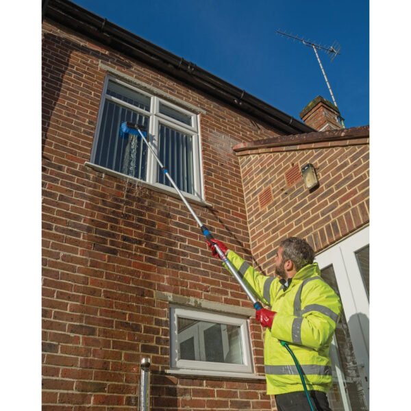 Flow Through Telescopic Washing Brush, 3m