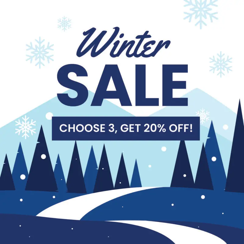 winter sale January Care Pack: